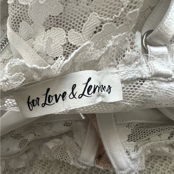 For Love and Lemons Lou lace bustier top - Picture 4 of 5